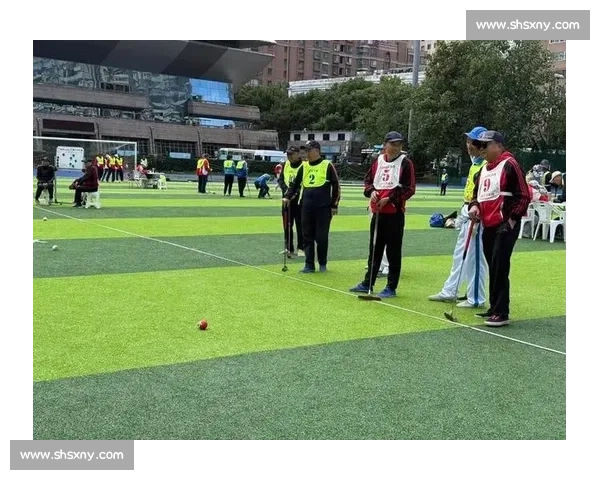 银龄挥杆燃赛场！近 300 名老年运动员门球交锋